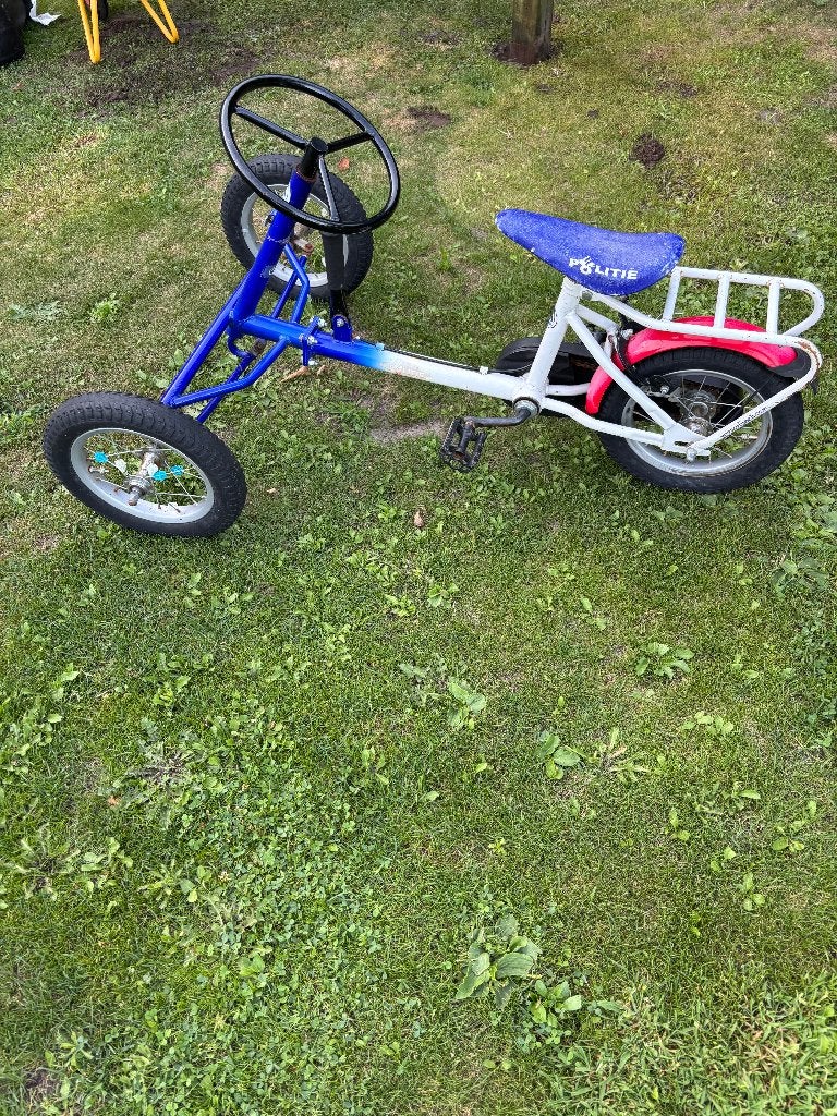 Driewieler Skelter, Fietsen en Brommers, Fietsen | Driewielers, Ophalen, Gebruikt, Terugtraprem