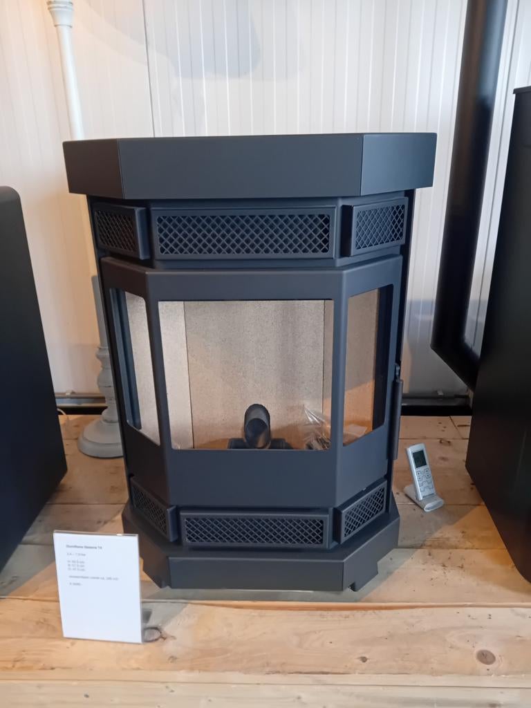 Nieuwe Duroflame Batavia T4 Houthaard 3.4-7.6 KW, Ophalen, Nederland, Nl, Nl