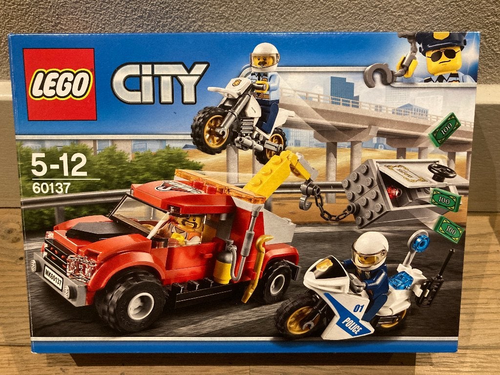 LEGO City 60137 Sleepwagen Achtervolging, Ophalen, City, Inclusief instructies, Lego