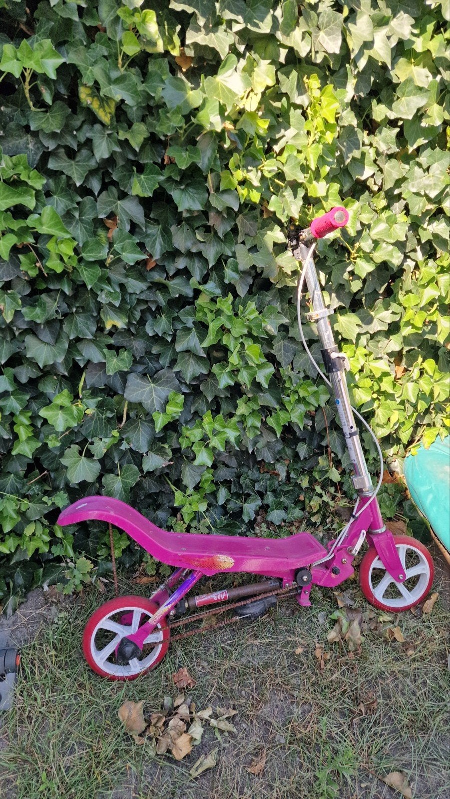 Roze kinderstep / spacescooter - Gebruikt, Fietsen en Brommers, Steps, Ophalen, Gebruikt, Gewone step, Onbekend
