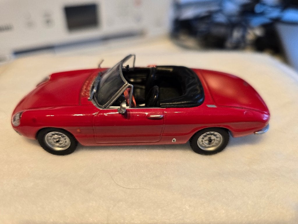 Alfa romeo spider 1600 1966 1/43, Ophalen of Verzenden, Gebruikt, Auto, Overige merken