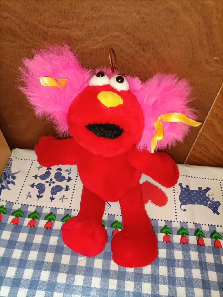 Little Plum / Stelly knuffel van Sesamstraat Elmo & friends, Ophalen of Verzenden, Zo goed als nieuw, Overige typen
