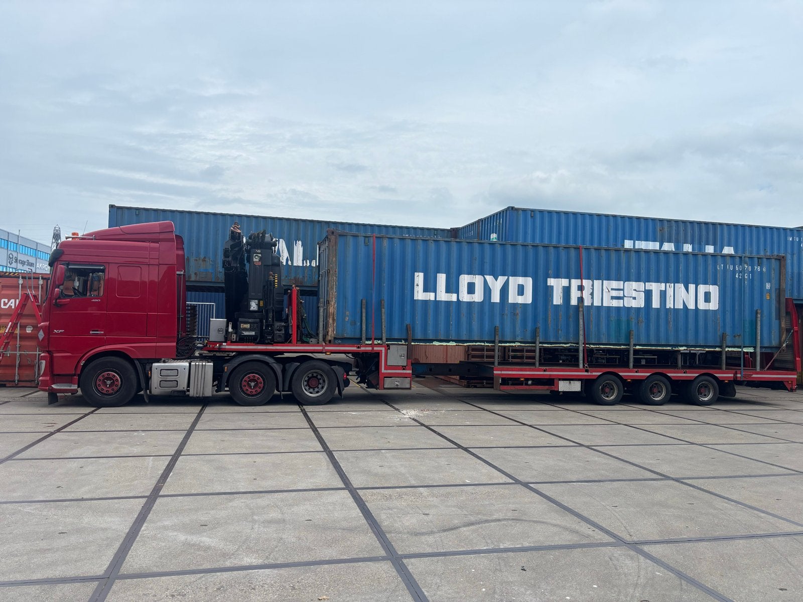 40ft Container: Gebruikt, Zo Goed Als Nieuw, Nieuw transport, Ophalen