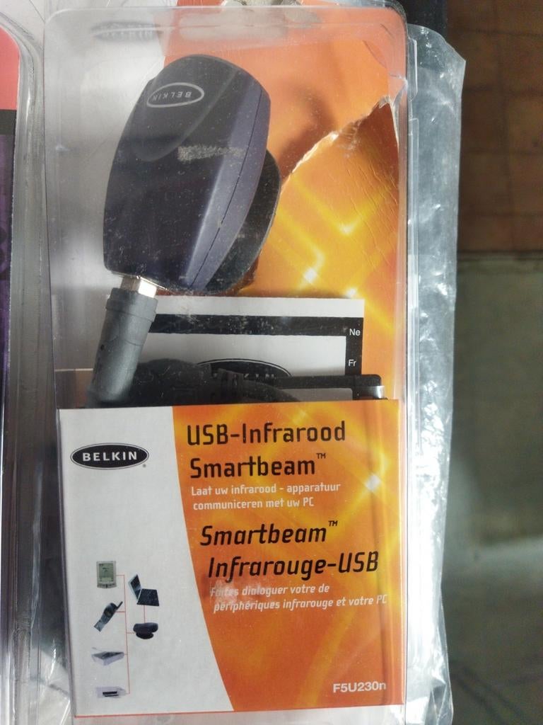 Belkin USB-Infrarood Smartbeam F5U230n, Computers en Software, Overige Computers en Software, Ophalen of Verzenden, Nieuw