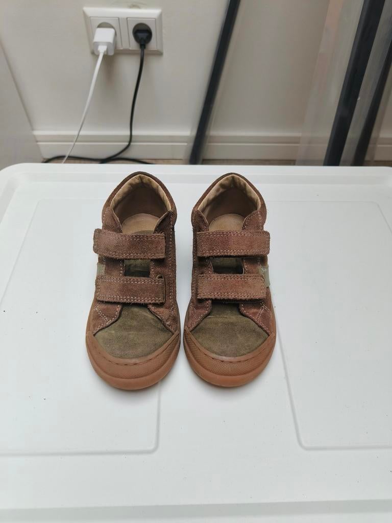 Falcotto bruine kinderschoenen maat 26 klittenband bijna nie, Schoentjes, Falcotto, Ophalen of Verzenden, Zo goed als nieuw