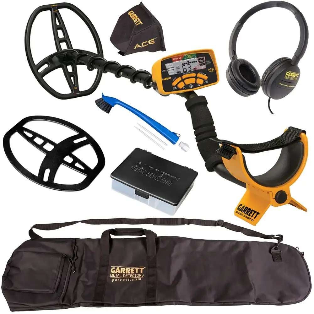 Garrett Ace 400i metaaldetector aanbieding met accessoires!, Tolhusleane 1, 8401GA Gorredijk, Meer dan 30 cm, Nieuw, Kooistra Detectors B.V.