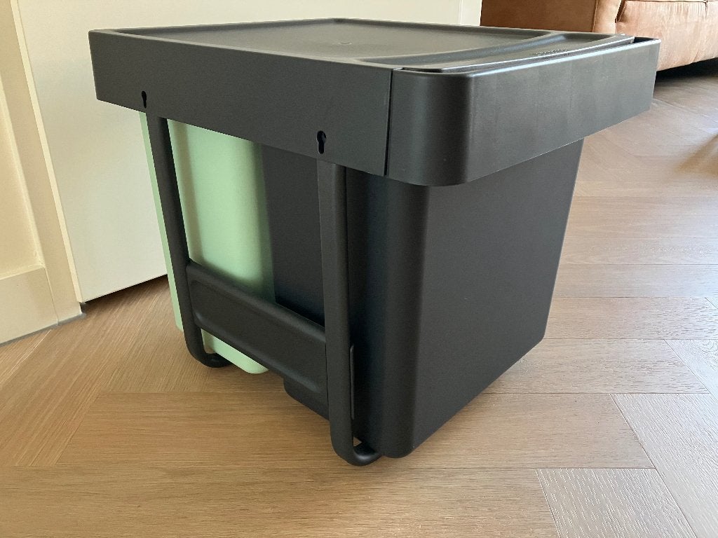 Prullenbak (inbouw), Huis en Inrichting, Woonaccessoires | Prullenbakken, Ophalen, Overige materialen, 40 liter of meer, Zo goed als nieuw