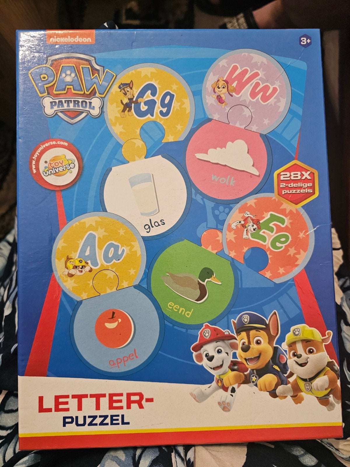Paw Patrol Letter Puzzel - Leerzaam Speelgoed, Kinderen en Baby's, Speelgoed | Kinderpuzzels, Ophalen of Verzenden