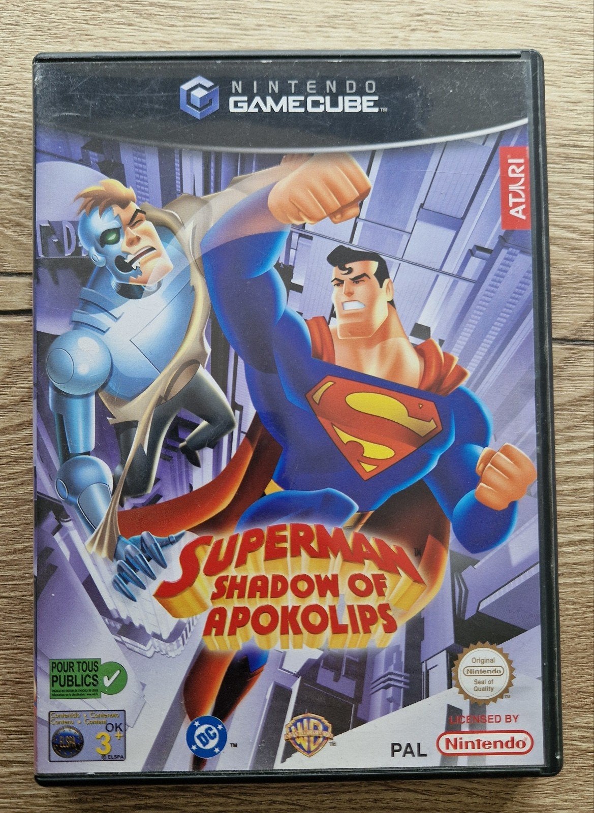 Superman shadow of apokolips Gamecube PAL, Avontuur en Actie, 1 speler, Eén computer, Ophalen of Verzenden