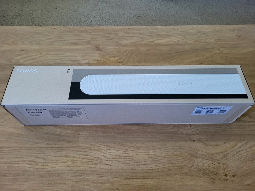 Sonos Ray soundbar wit  Nieuw, geseald met garantie, Ophalen of Verzenden, Nieuw
