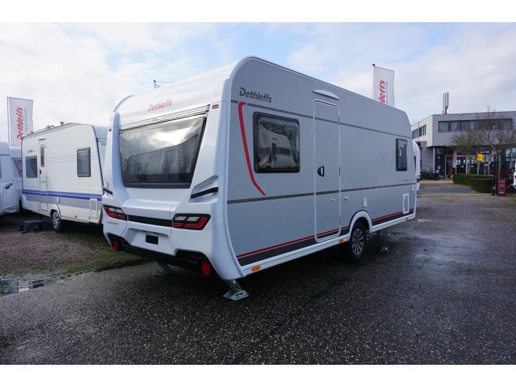 Dethleffs Summer Edition 470 FR, Caravans en Kamperen, Caravans, Rondzit, Bedrijf, Overige typen, Schokbreker