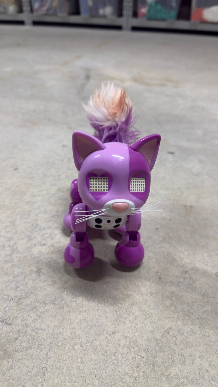Poes speelgoed robot, Ophalen of Verzenden, Zo goed als nieuw