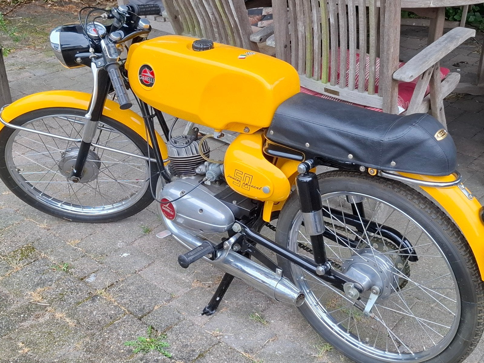 garelli junior speciaal monza, Ophalen, 4 versnellingen, 50 cc, Overige merken