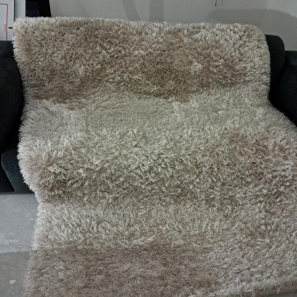 Vloerkleed Merinos Glossy Lurex Sand, Ophalen of Verzenden, Rechthoekig, 200 cm of meer, 150 tot 200 cm