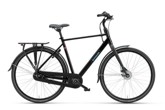 Batavus Fonk 7 zwart heren 57cm 28inch, 57 tot 61 cm, Nieuw, Batavus, Versnellingen