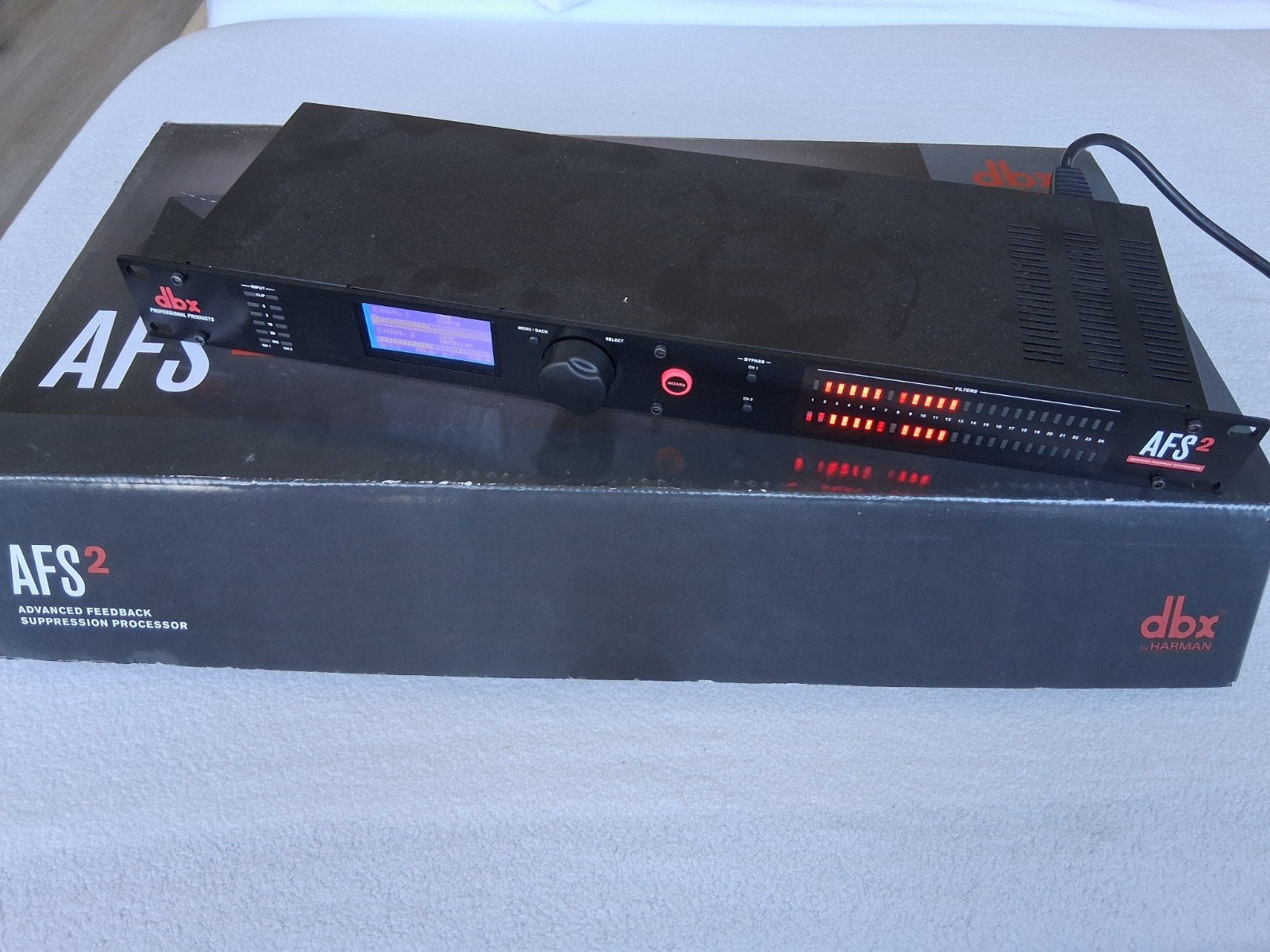 DBX AFS2 Advanced Feedback Suppression Processor, Ophalen of Verzenden, Zo goed als nieuw, Overige typen