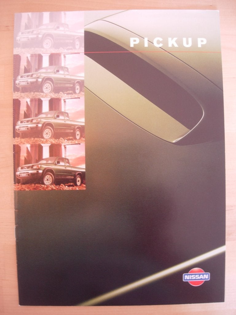 Nissan Pickup Brochure 1998 – Navara King Cab Pick-up, Ophalen of Verzenden, Zo goed als nieuw, Nissan, NISSAN