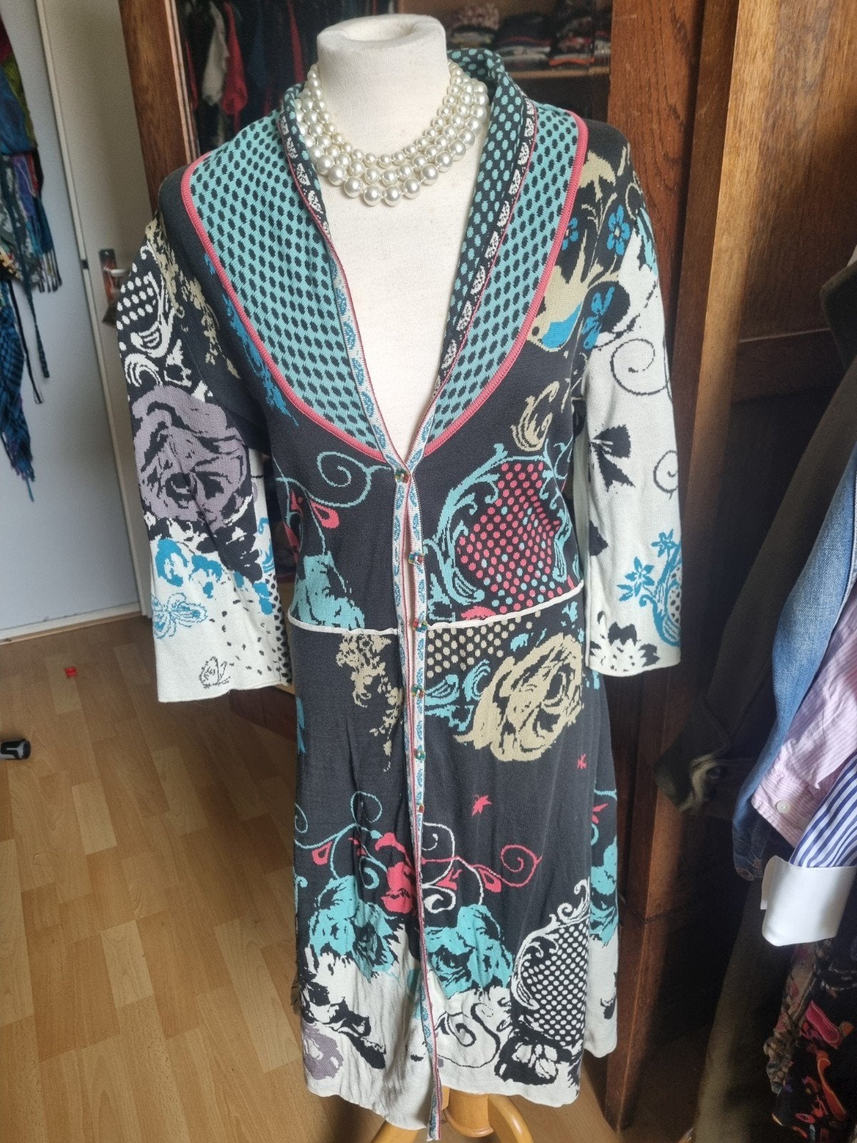 IVKO Design Vest/Jurk - Maat L/40 - 100% Katoen, Kleding | Dames, Maat 38/40 (M), Overige kleuren, Ivko, Ophalen of Verzenden