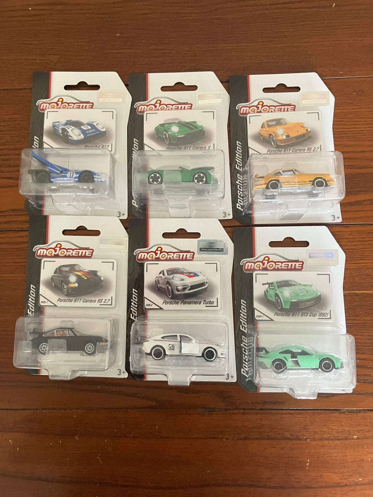 Majorette Porsche Edition 6 auto’s, Ophalen of Verzenden, Nieuw