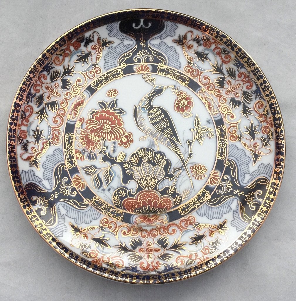 Antiek Japans Imari Wandbord Saji Handgeschilderd, Antiek en Kunst, Ophalen
