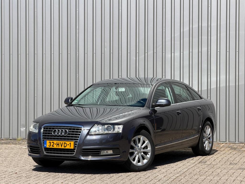 Audi A6 2.8 V6 FSI Cruise Leder,Bluetooth,Nette Auto,Bixenon, Auto's, Particulier, Zilver of Grijs, 6 cilinders, A6