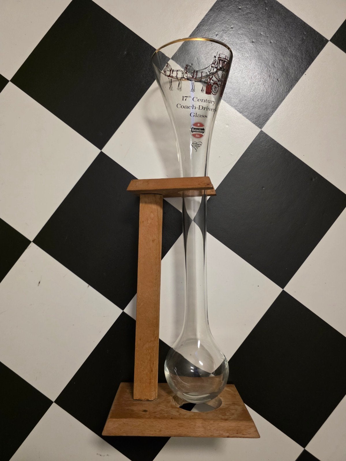 Heineken koetsglas, Ophalen, Gebruikt, Glas of Glazen, Heineken