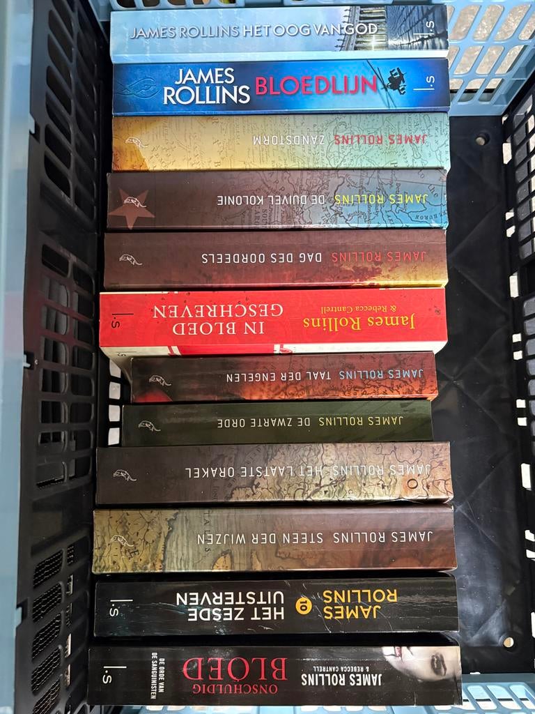 James Rollins Boeken Collectie (12 stuks), Ophalen, Gelezen, Nederland