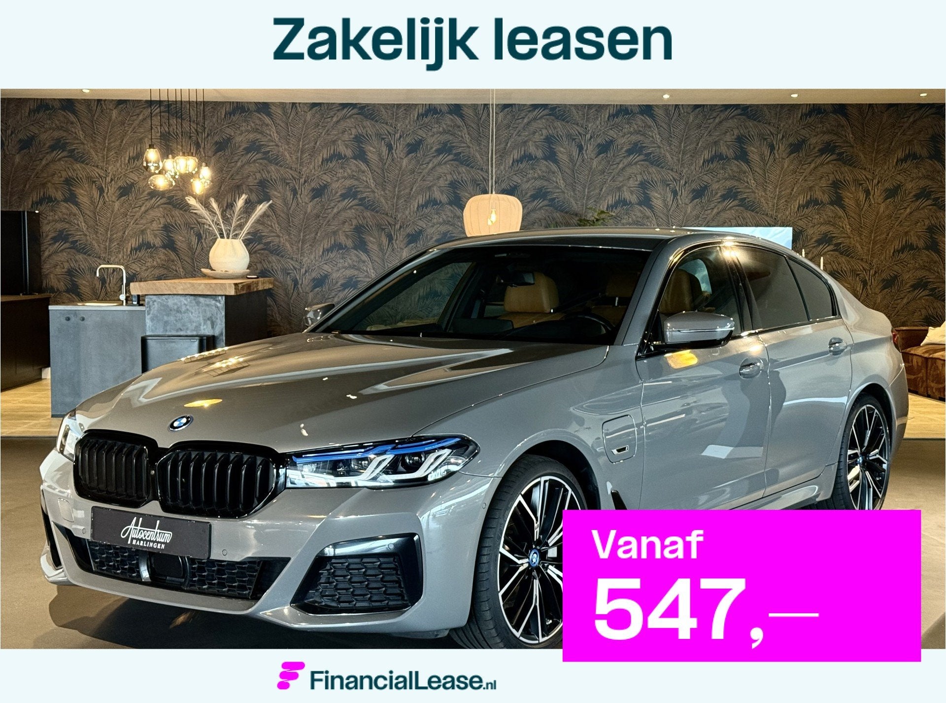 BMW 5 Serie 530e High Exe I 20" I Massage I Head Up, Automaat, 1998 cc, Gebruikt, Euro 6