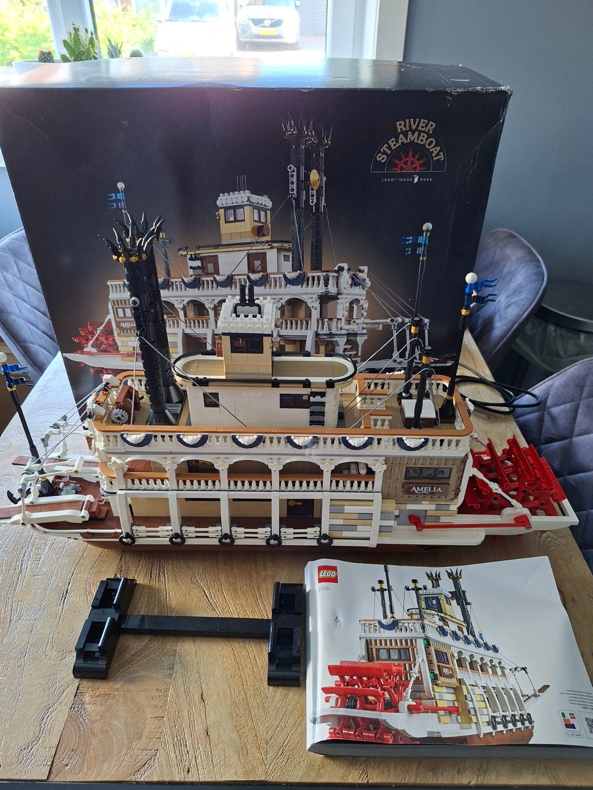 Lego Ideas 21356 River Steamboat, Ophalen, Lego, Complete set, Compleet