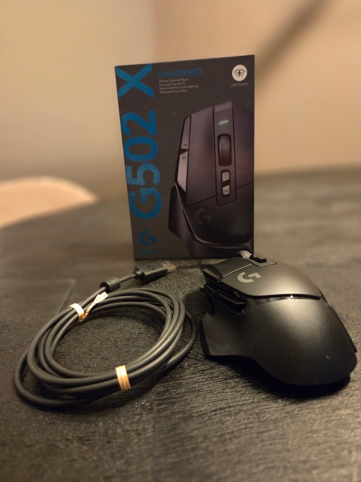 Logitech G502 X LIGHTSPEED Draadloze Gaming Muis, Rechtshandig, Muis, Ophalen of Verzenden, Zo goed als nieuw