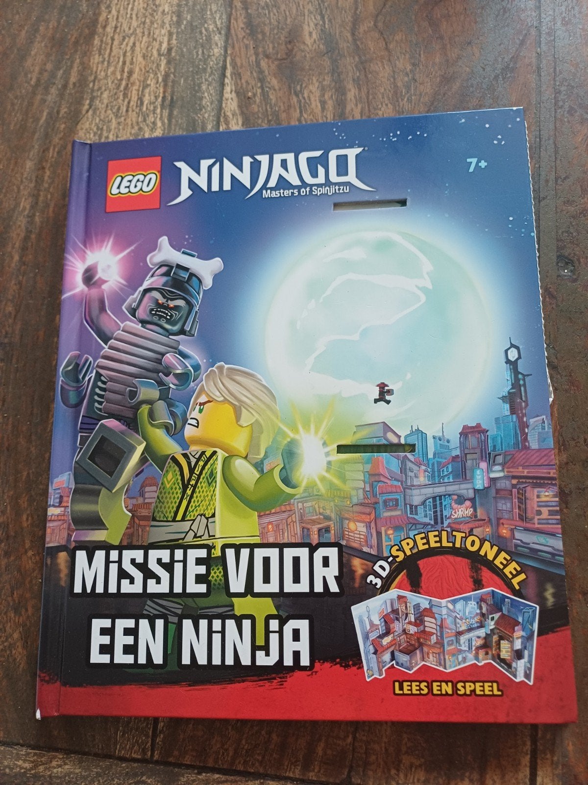 Speelboek Ninjago, Ophalen
