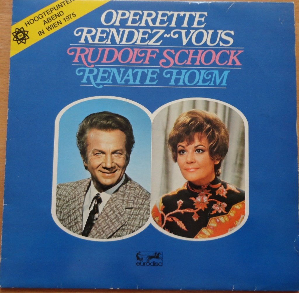 Operette Rendez Vous / Rudolf Schock & Renate Holm ( LP, Cd's en Dvd's, Vinyl | Klassiek, LP, Gebruikt, Opera of Operette, Ophalen of Verzenden