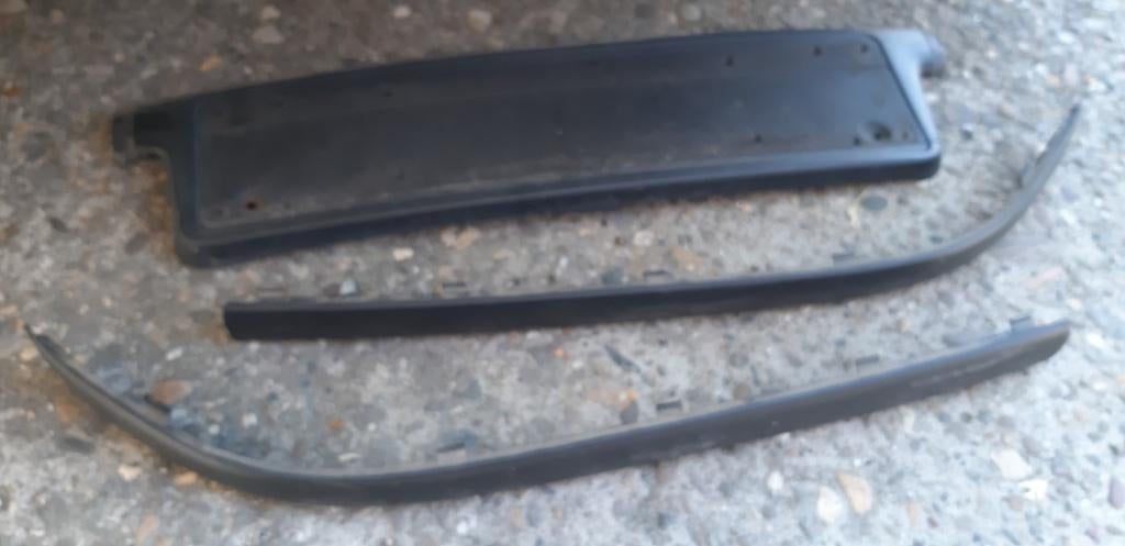 Set stoot strip vd voorbumper BMW  E46 Compact, Ophalen of Verzenden