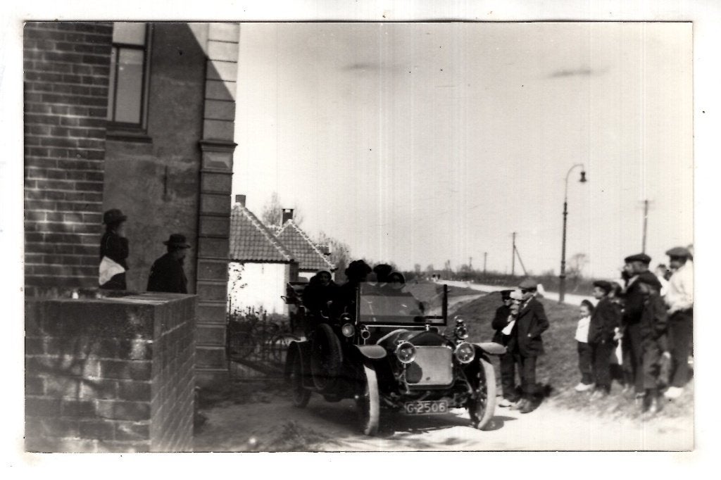 Hitland Nieuwerkerk aan de Ijssel  Dijkweg Automobiel, Ophalen, 1920 tot 1940, Ongelopen, Zuid-Holland