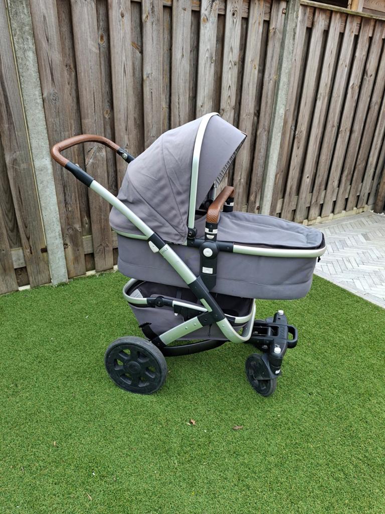 Joolz Geo 2 - Elephant Grey, Gebruikt, Verstelbare duwstang, Ophalen, Kinderwagen