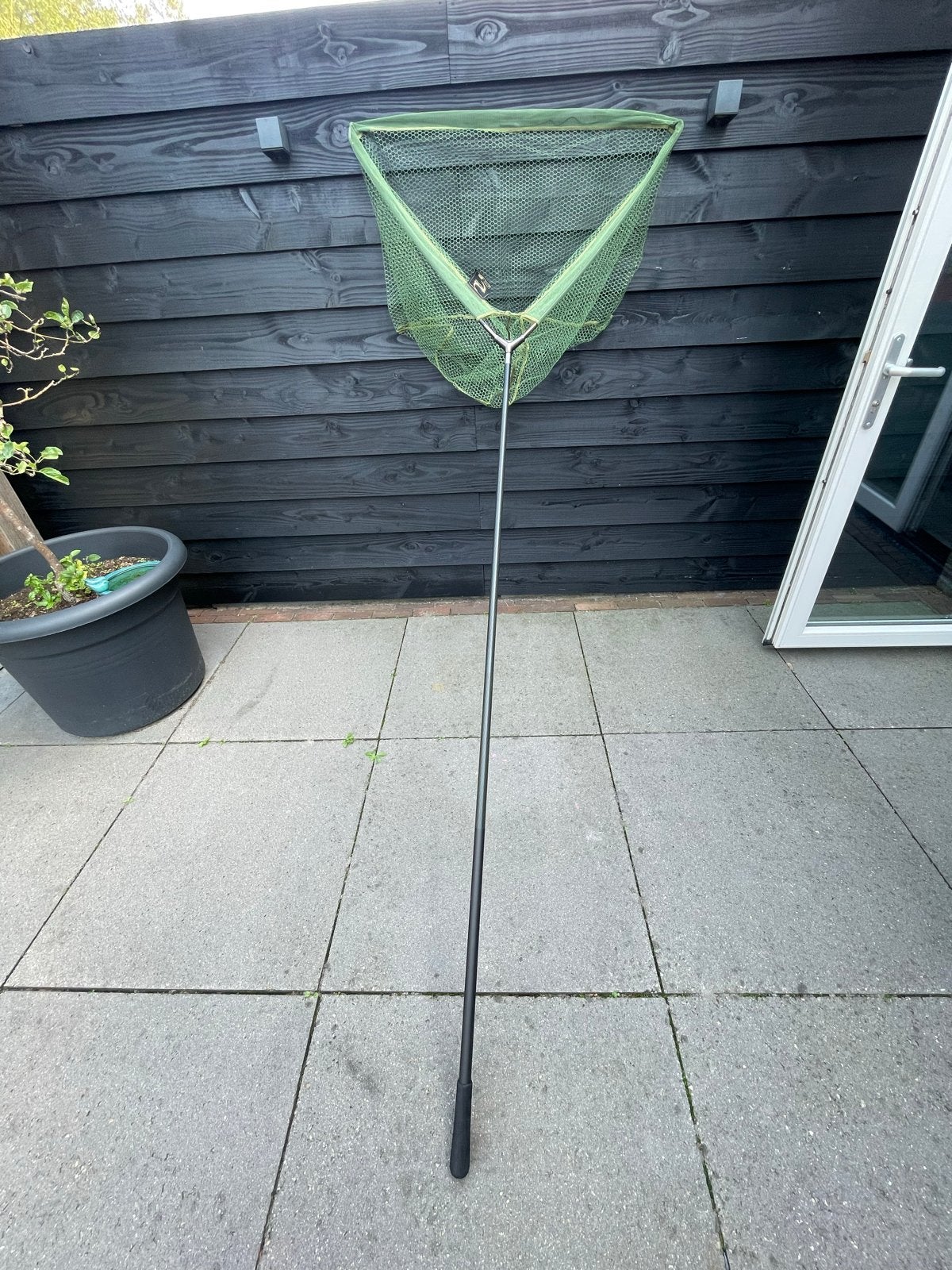 Korum Carbon Specimen 36 schepnet met 1,8m steel en draagtas, Ophalen, Zo goed als nieuw, Net of Fuik