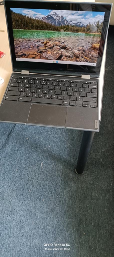 Lenovo 300e Chromebook 2e gen MTK Touchscreen, Computers en Software, Chromebooks, Gebruikt, 11 inch, 4 GB of minder, 32 GB of minder