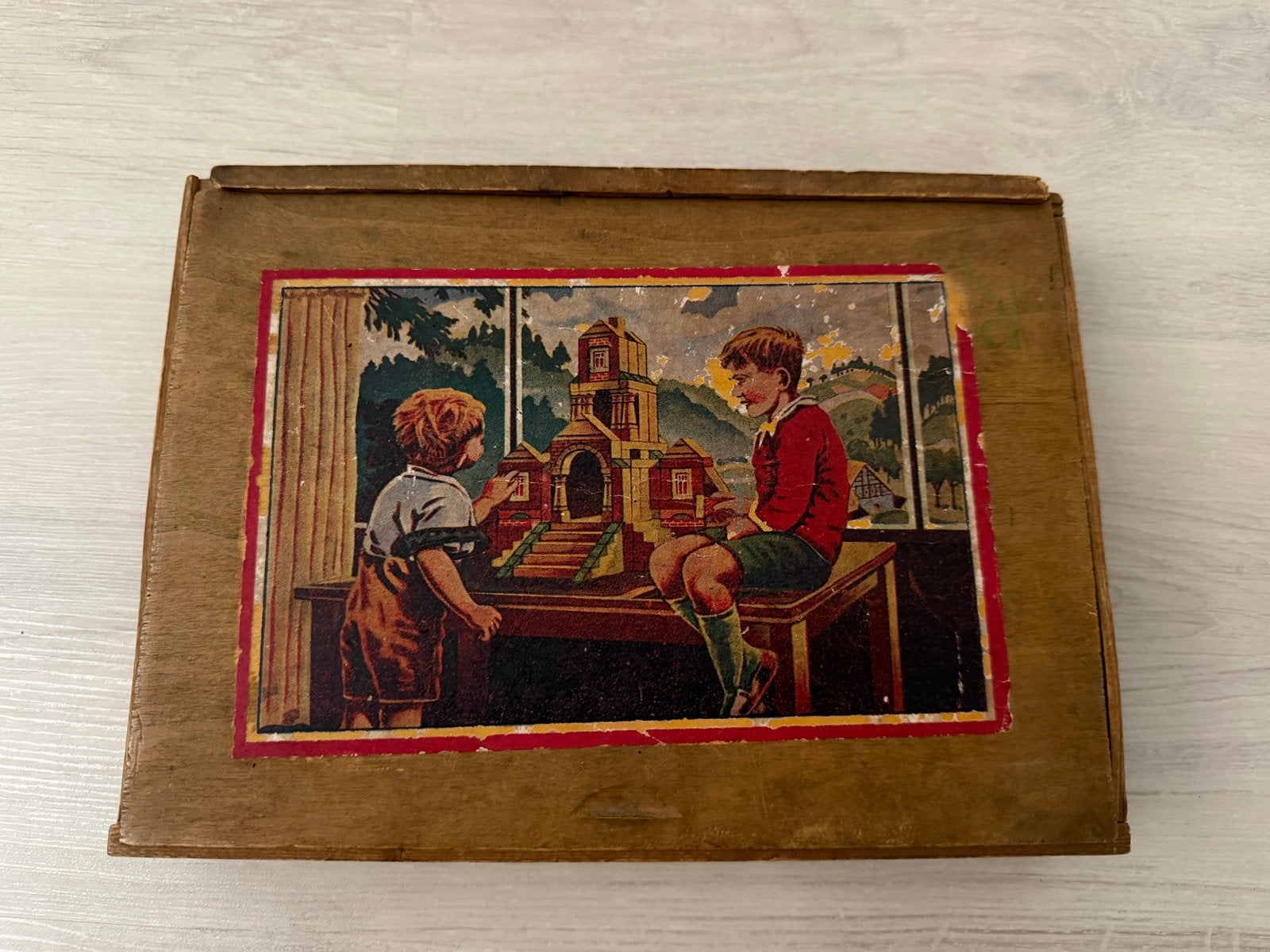 Antieke blokkendoos, Ophalen