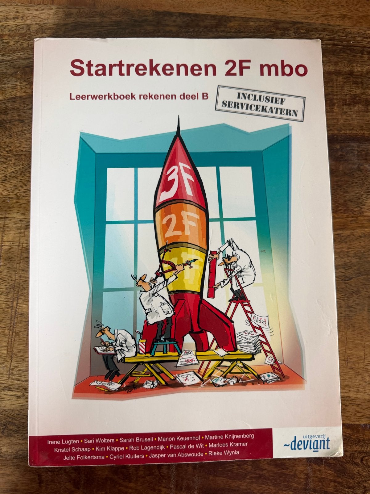 Startrekenen 2F MBO Leerwerkboek rekenen deel B, Ophalen of Verzenden, Beta, Gelezen, MBO