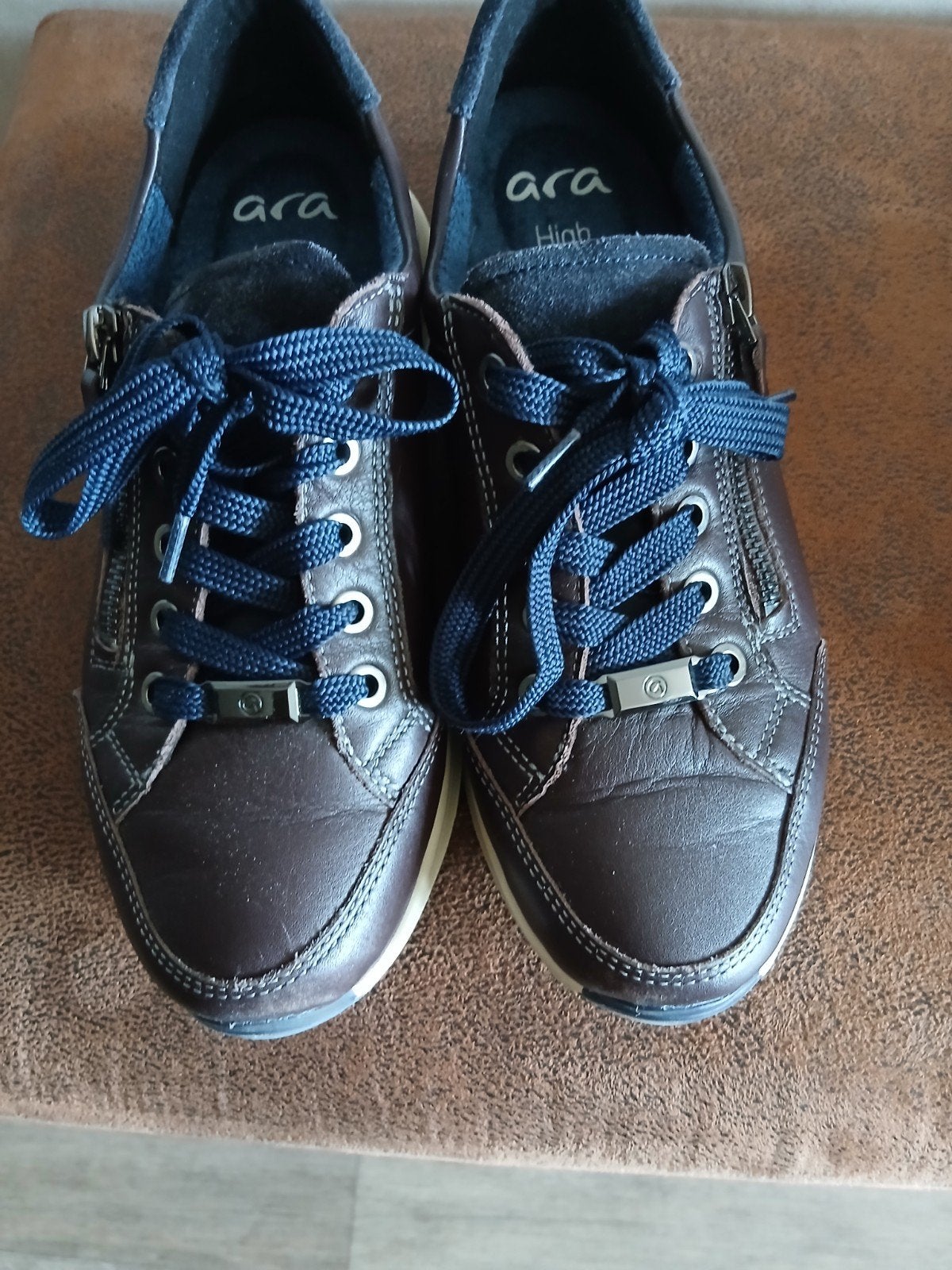 ara osaka 2.0  sneakers   blauw high soft maat 37, Ophalen of Verzenden, Zo goed als nieuw, Blauw, Sneakers of Gympen