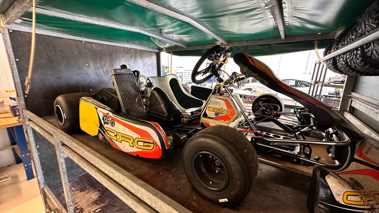 Complete karthobby: 2 Rotax Max Senior karts + extra’s, Ophalen, Gebruikt, Kart