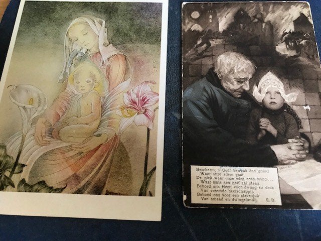 Devotie, Ophalen of Verzenden, Voor 1920, Ongelopen, Sterren en Beroemdheden