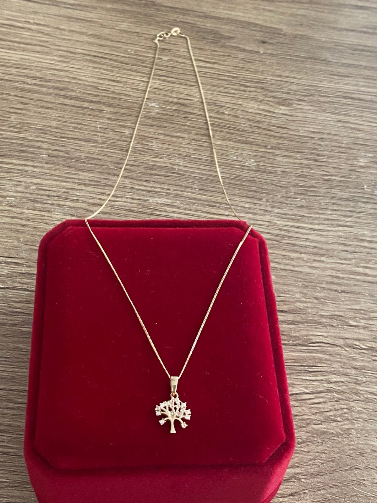14 karaat gouden ketting met hanger, Sieraden, Tassen en Uiterlijk, Kettingen, Nieuw, Goud, Goud, Met hanger, Ophalen of Verzenden
