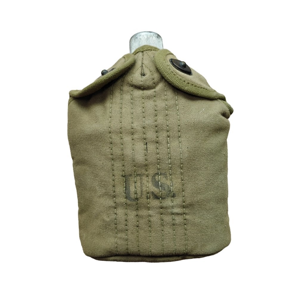 WWII US Cavalry / Paratrooper Canteen, Verzamelen, Ophalen of Verzenden, Amerika, Embleem of Badge