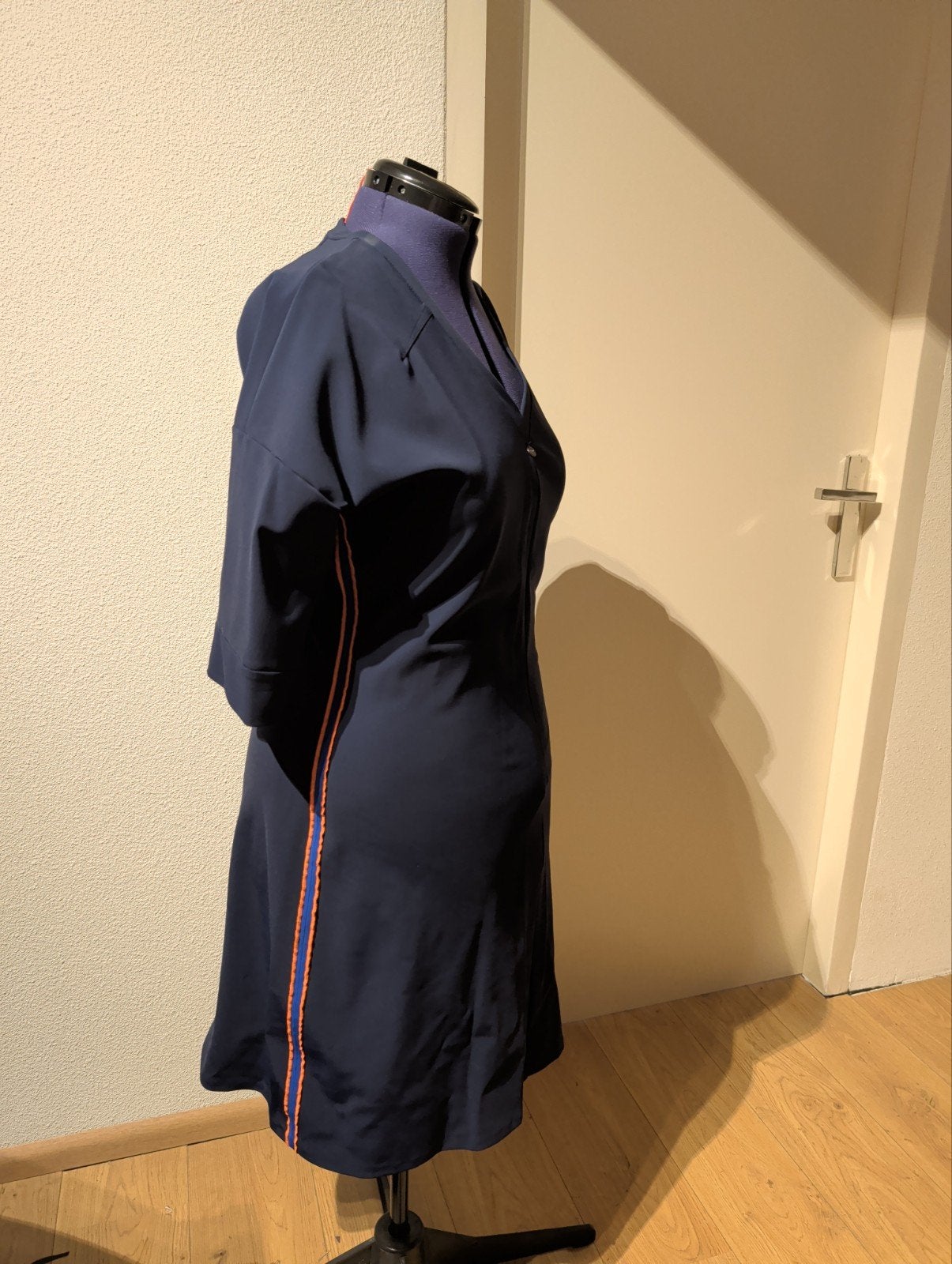 Zip73 Travelstof Jurk Maat XL - Sportief & Stijlvol, ZIP73, Blauw, Maat 46/48 (XL) of groter, Ophalen of Verzenden