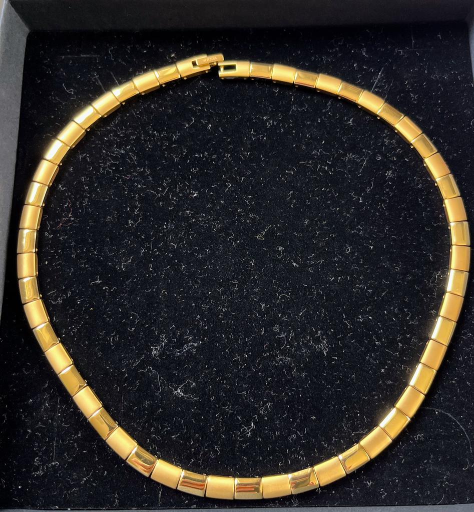 Boccia Titanium Ketting 0812-11, Ophalen of Verzenden, Zo goed als nieuw, Goud