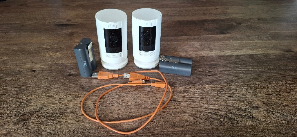 2 Ring stick up cams (3nd gen), Audio, Tv en Foto, Videobewaking, Ophalen, Zo goed als nieuw