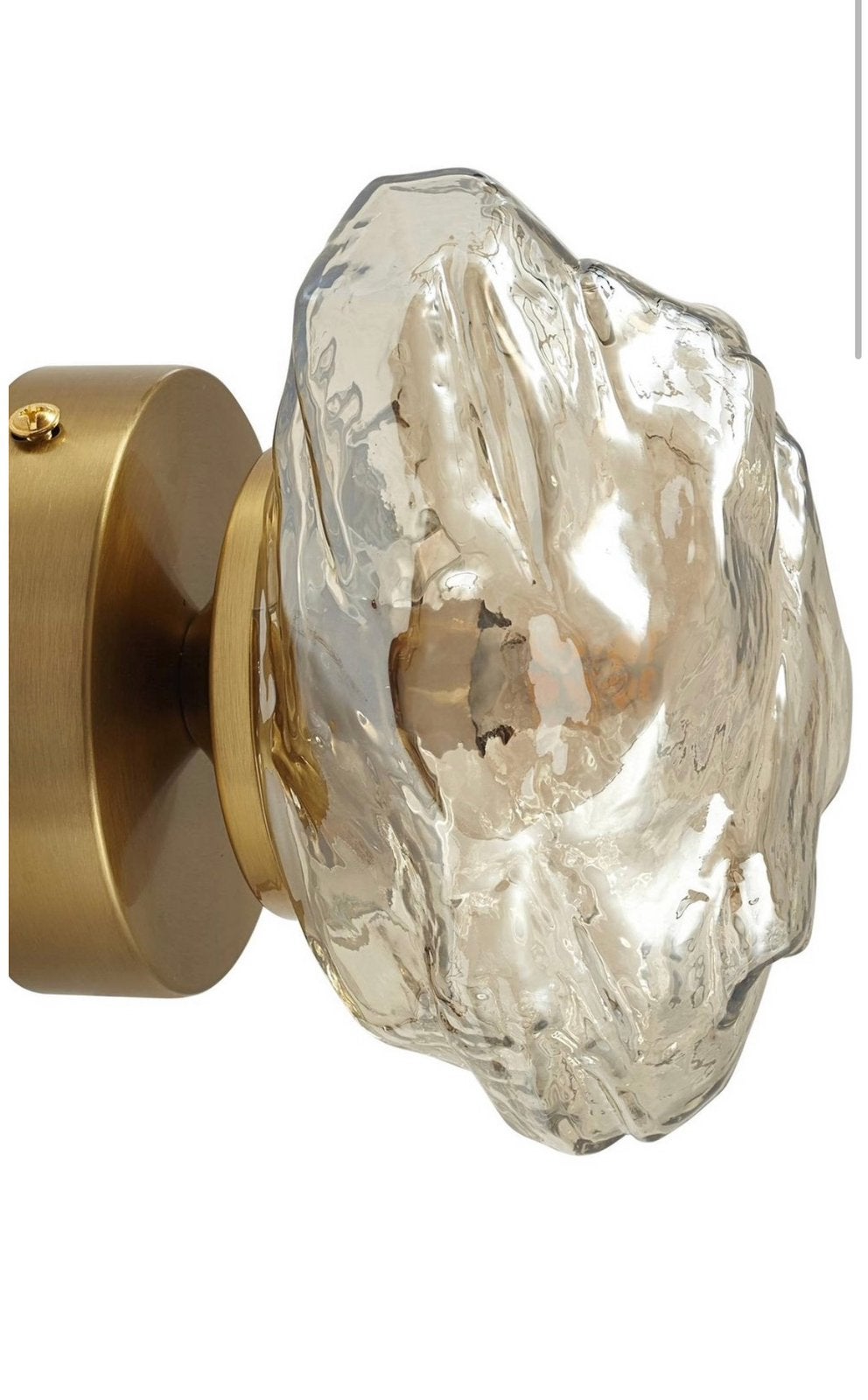 Wandlamp lindy goud, Huis en Inrichting, Ophalen of Verzenden, Nieuw