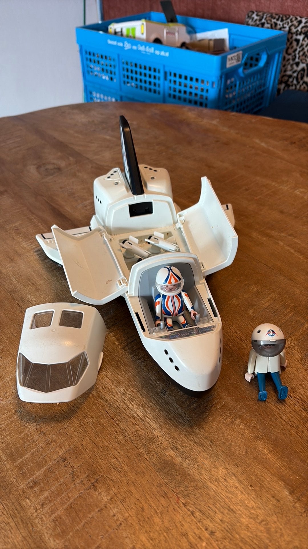 Playmobil raket, Ophalen, Gebruikt, Meisje, Schoentjes