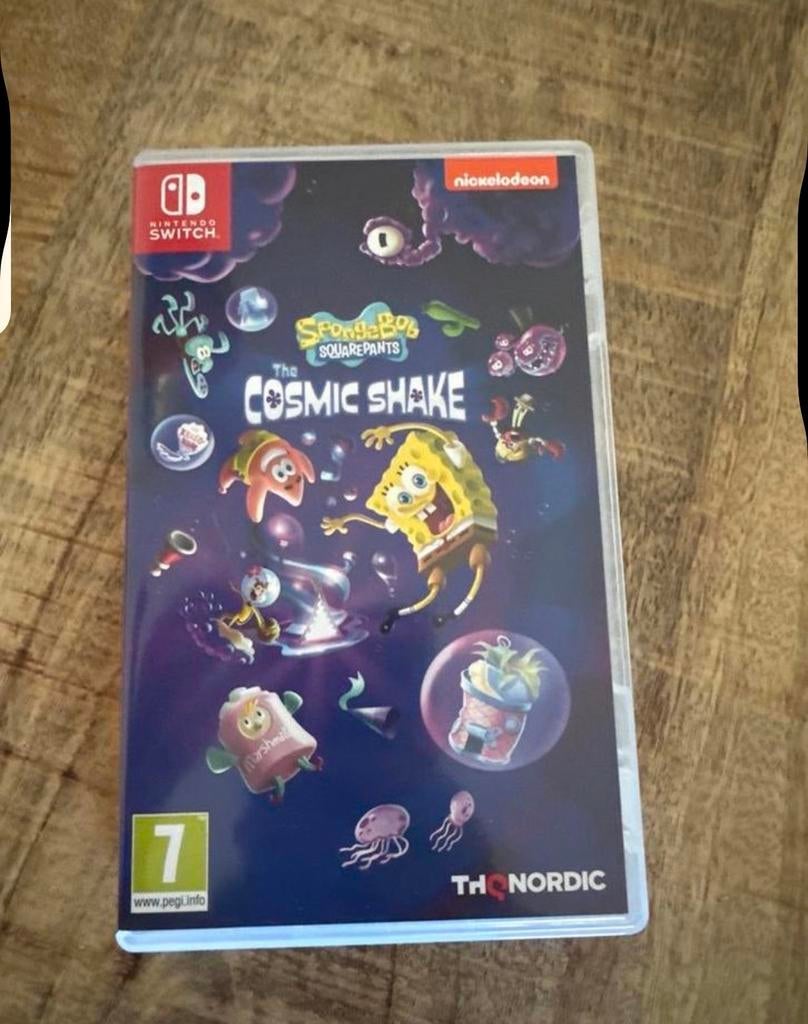 SpongeBob SquarePants: The Cosmic Shake - Nintendo Switch, Avontuur en Actie, 1 speler, Ophalen of Verzenden, Zo goed als nieuw